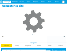 Tablet Screenshot of competence-site.de